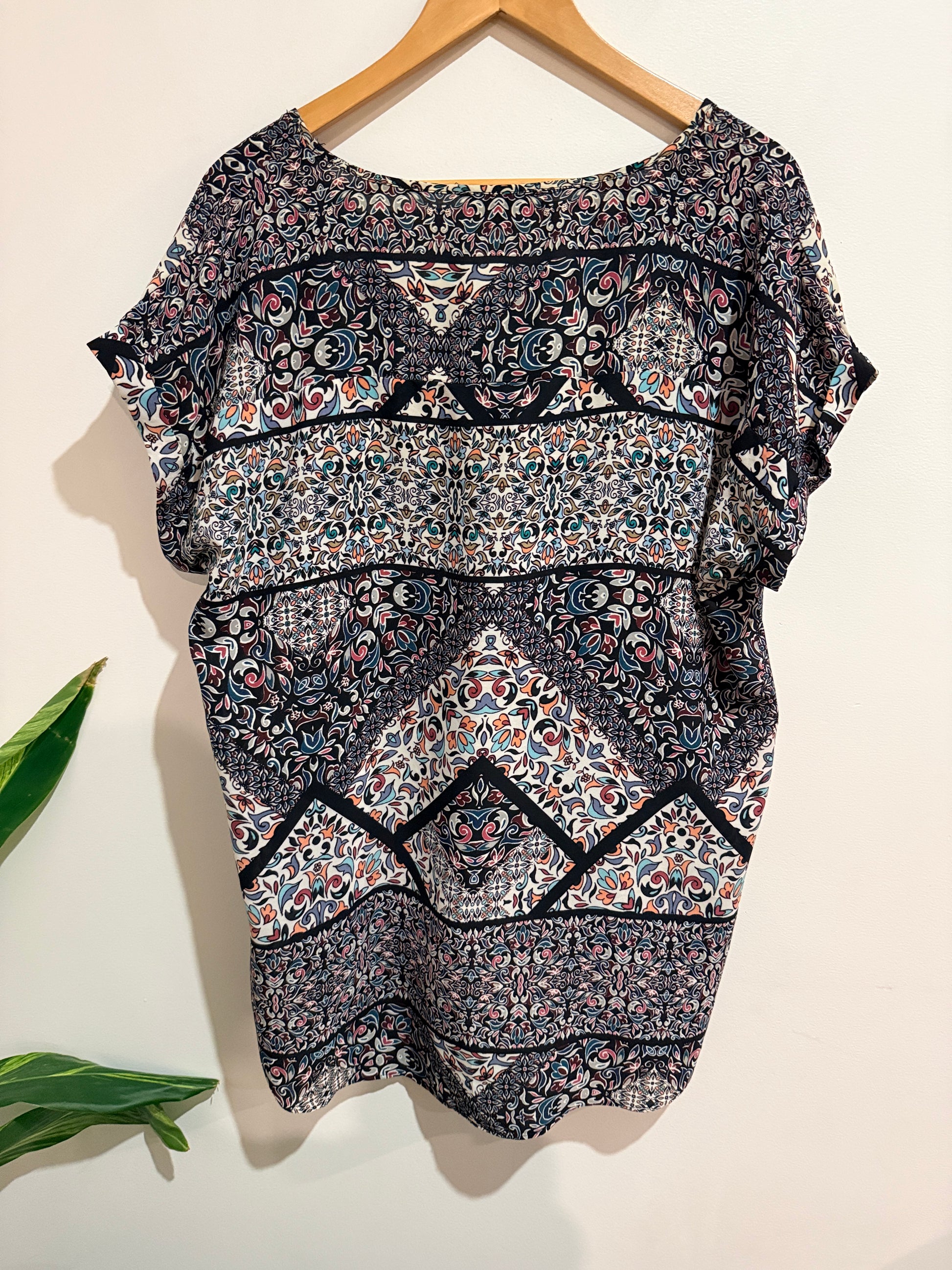 Katies Paisley Print Blouse Size 20