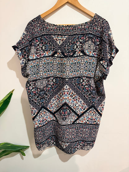 Katies Paisley Print Blouse Size 20