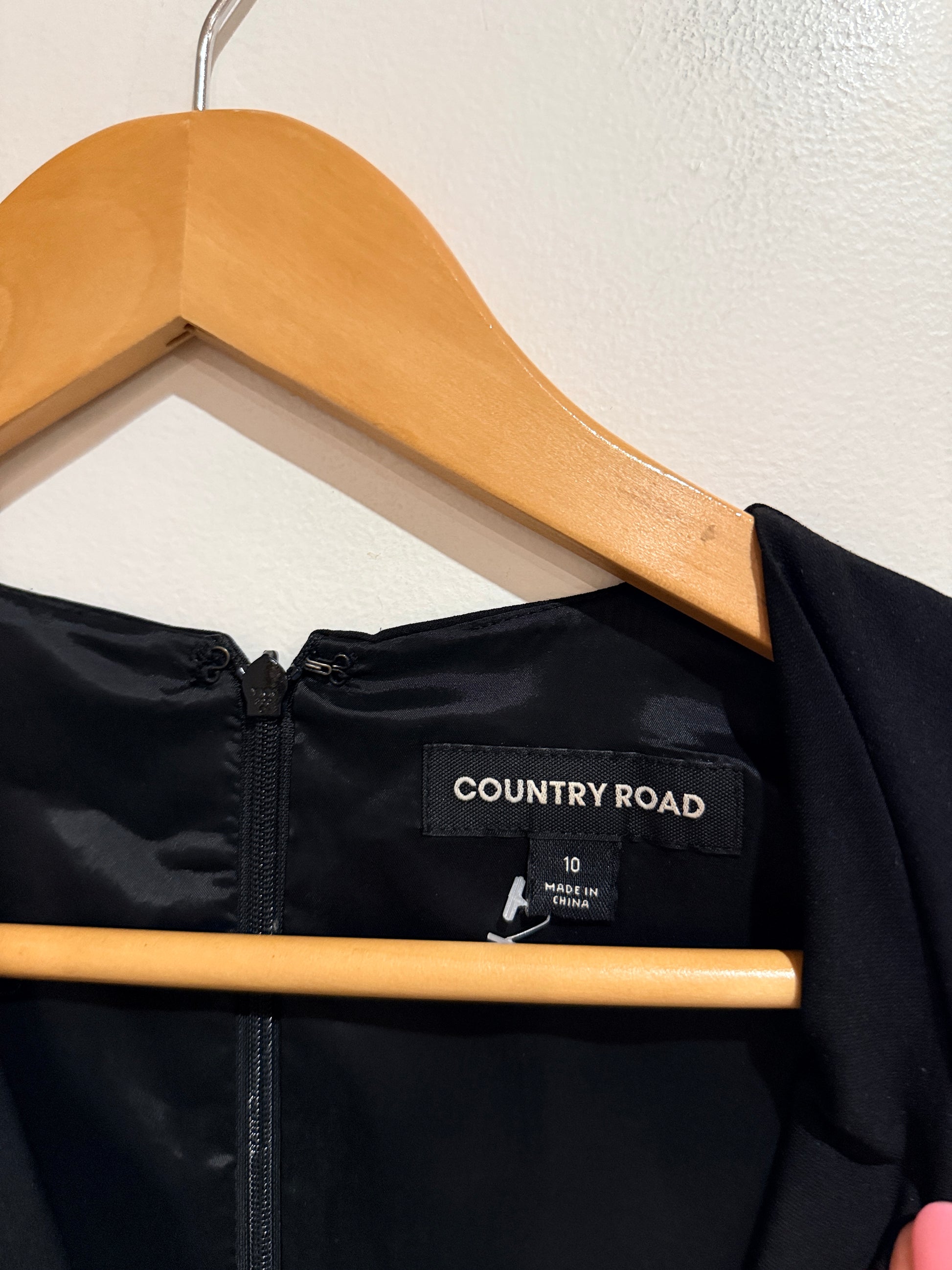 Country Road Dress Black Size 10
