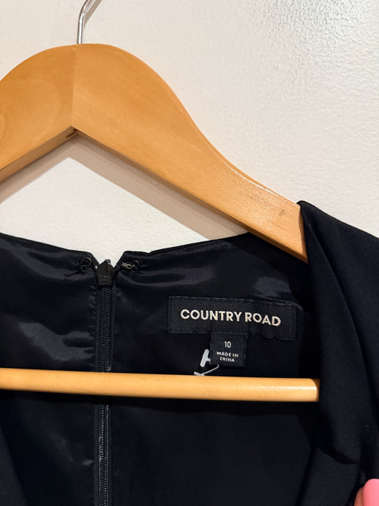 Country Road Dress Black Size 10