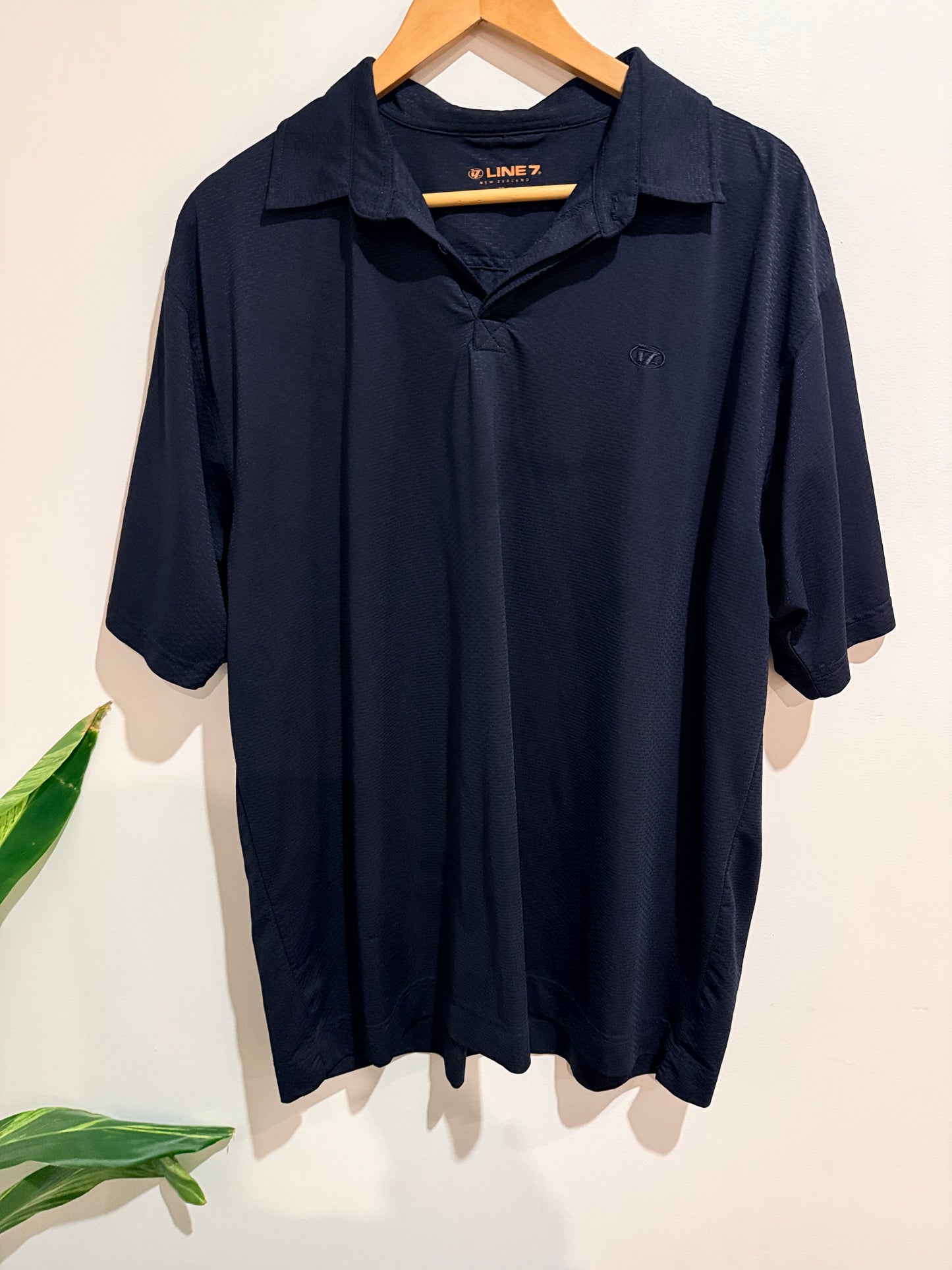 Line 7 Polo Shirt Navy Size XXL
