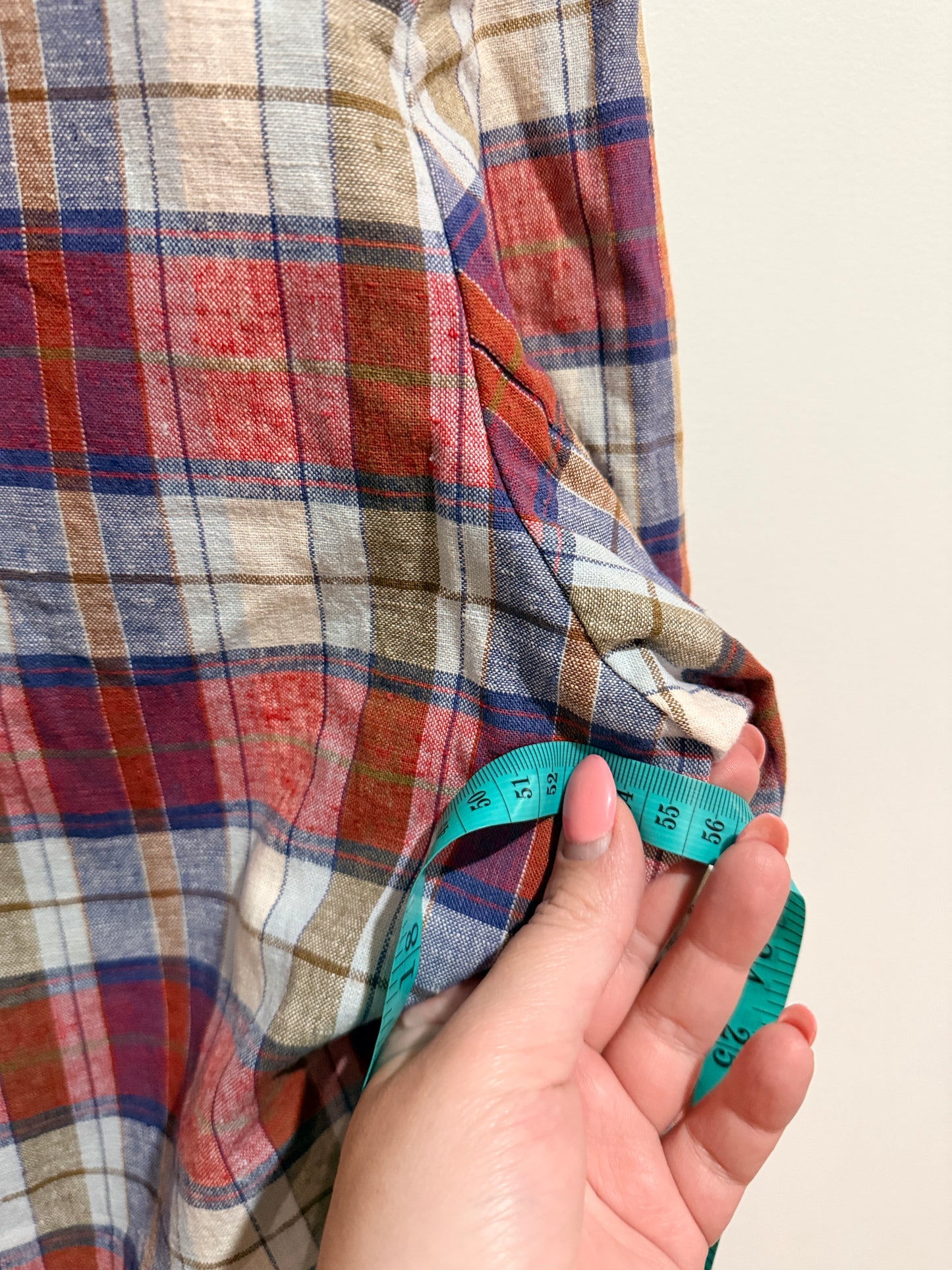 Sue Brett Plaid Blazer Jacket - Multicolor Check Size 12