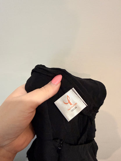 Yaly Couture Silk Cami Jumpsuit - Black Size Pit to Pit: Approx. 44cm