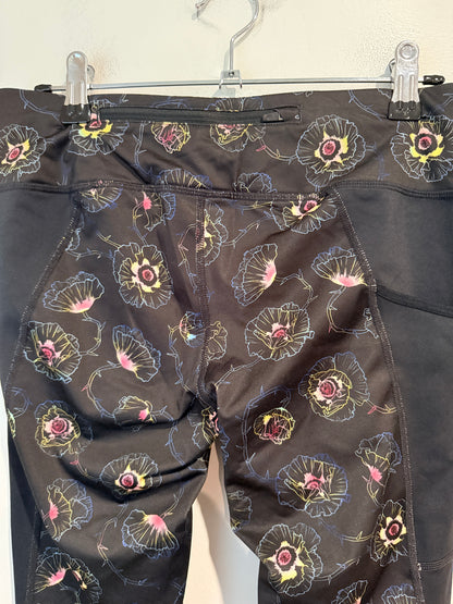 Nike Dri-fit Floral Print Running Leggings Size S