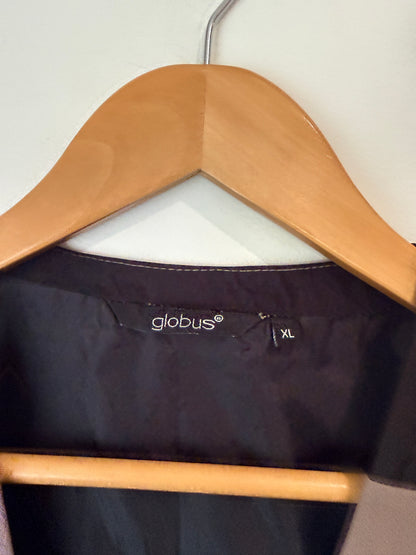 Globus Collarless Open Front Blazer Size XL U/arm to U/arm: 55cm