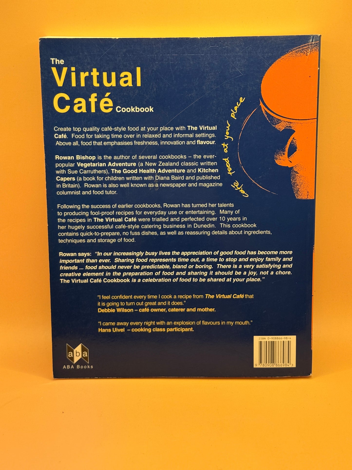 The Virtual Café Cookbook by Rowan Bishop