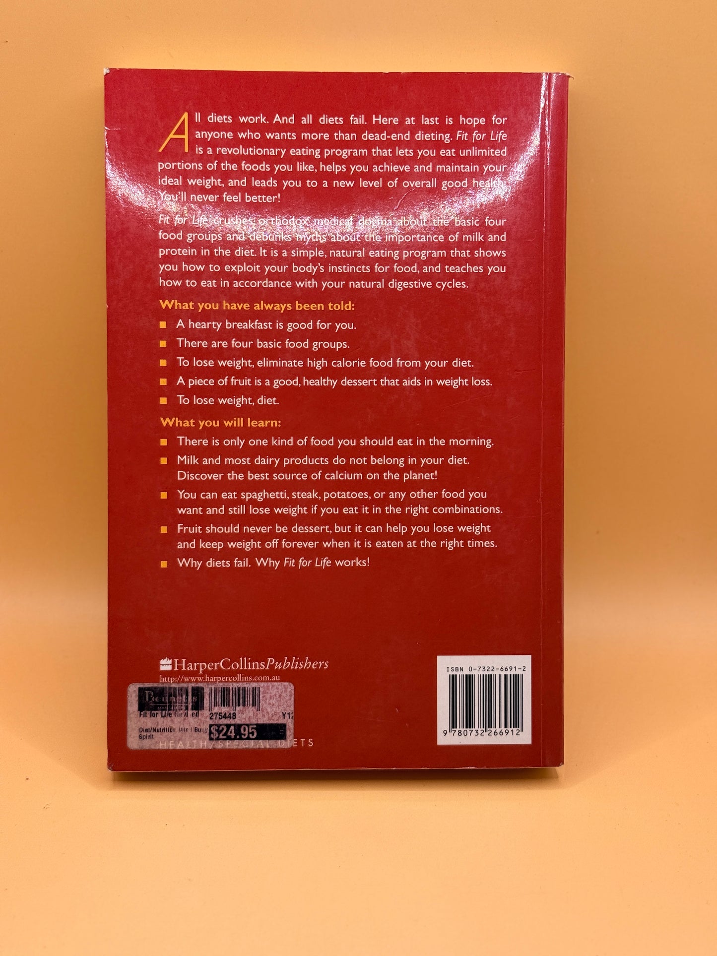 Fit for Life by Harvey and Marilyn Diamond