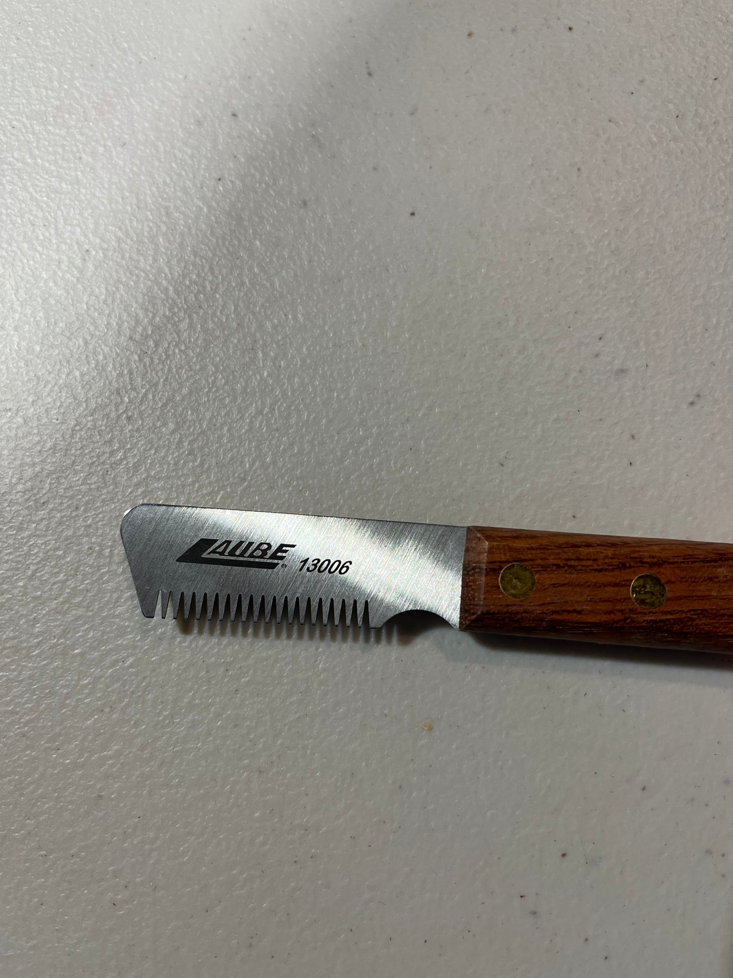 Laube 13006 Fine-Tooth Pet Grooming Stripping Knife