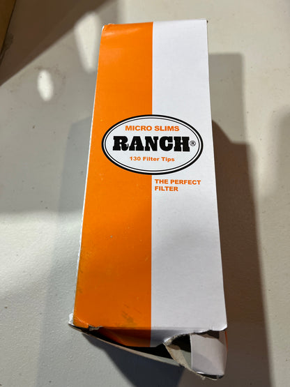 Ranch Micro Slim Filter Tips – 12 Packs of 130