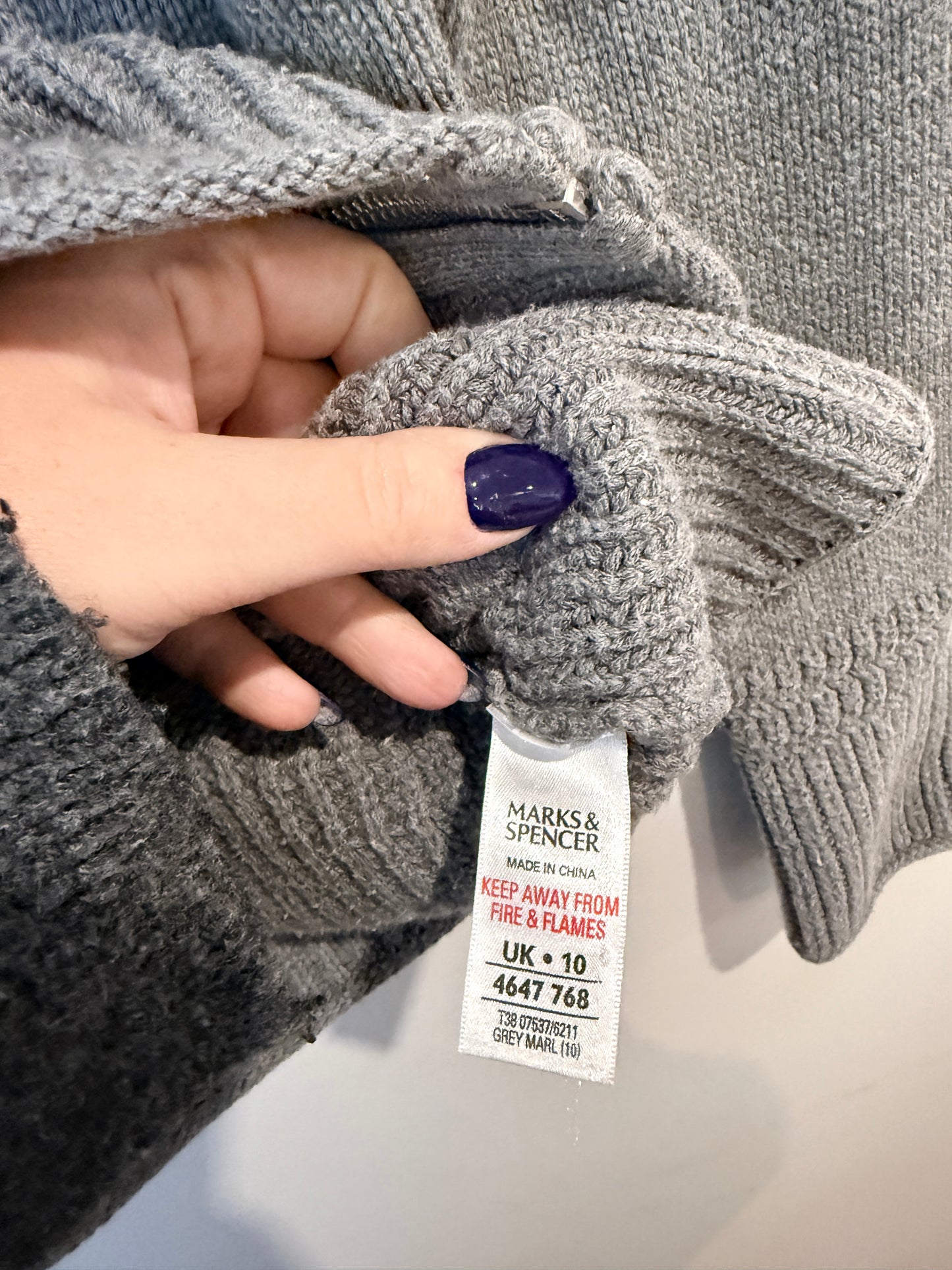 Marks & Spencer Full-zip Cardigan Size 10