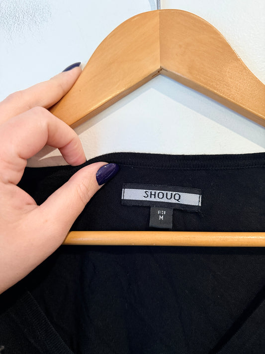 Shouq Long-sleeve Knit Top Size M