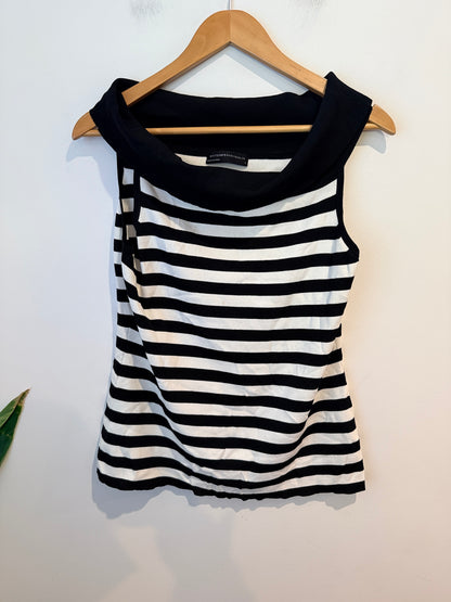 Stitches Australia Striped Knit Top Size L