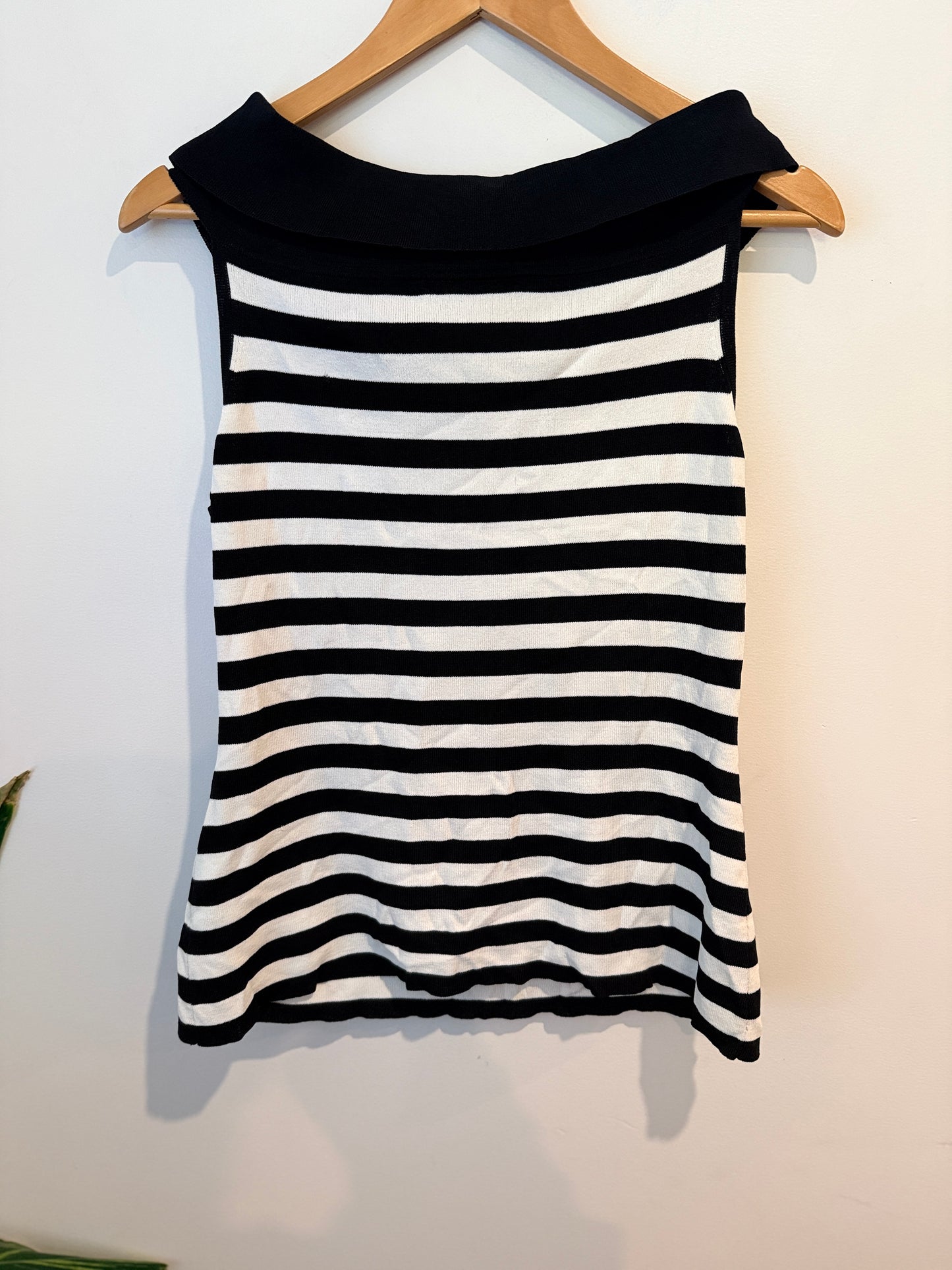Stitches Australia Striped Knit Top Size L