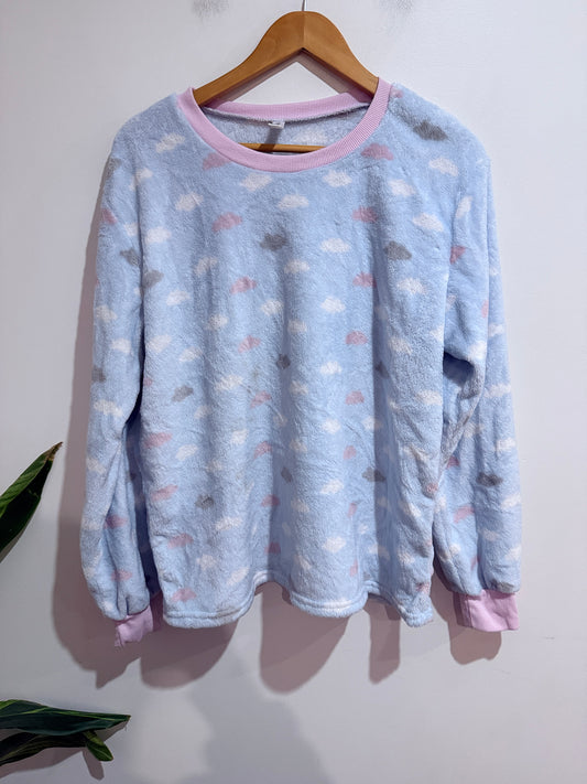 BB&B Sleep Fluffy Loungewear Top Size M/L