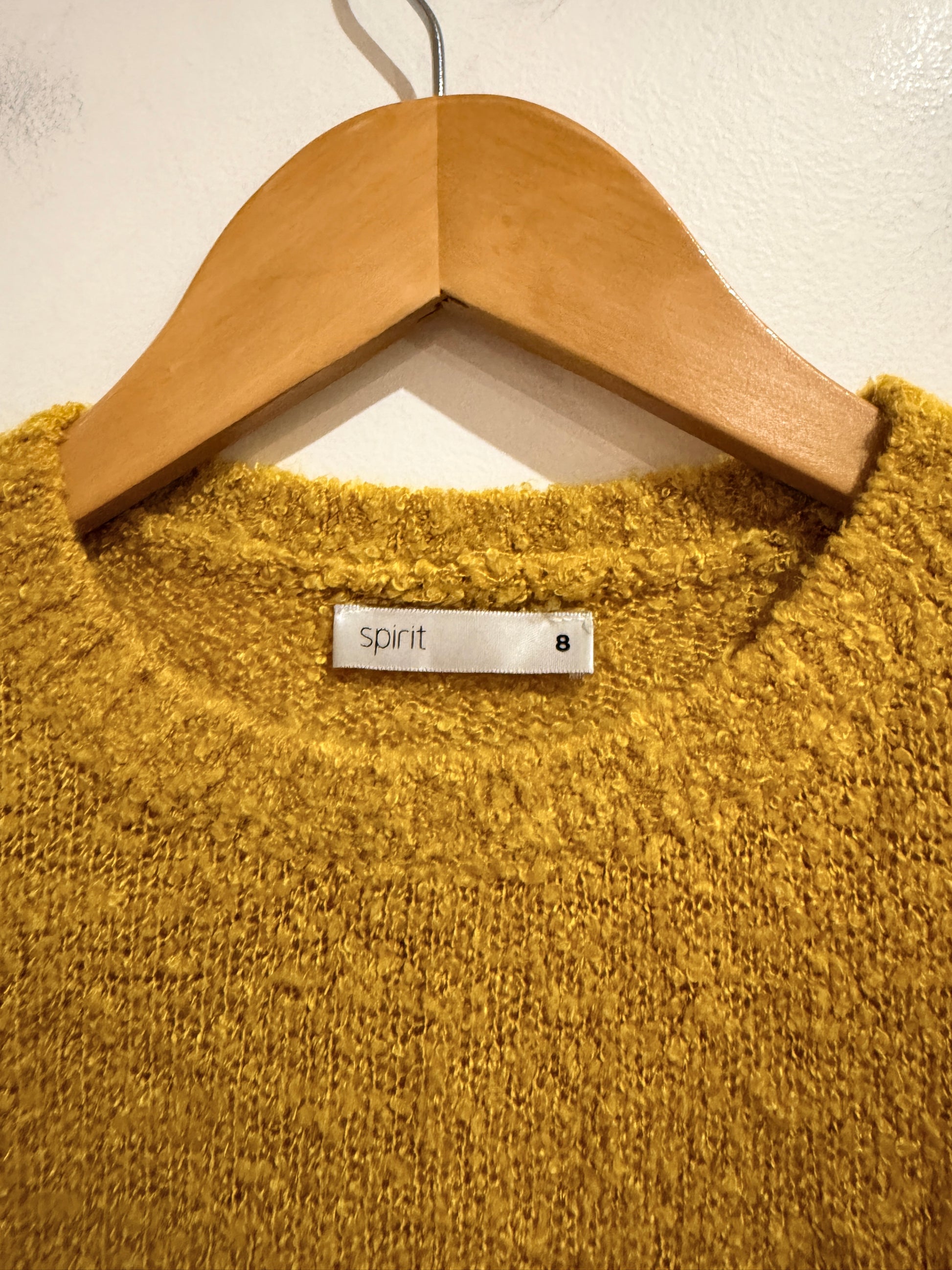Spirit Crewneck Sweater Size 8