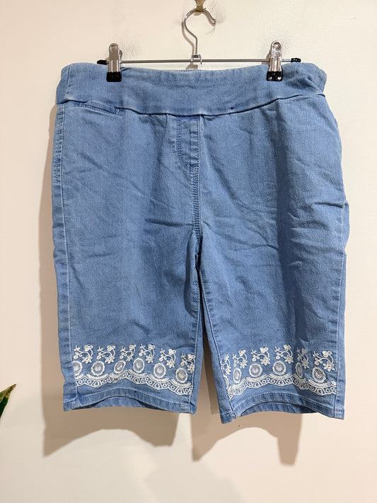Millers Denim Bermuda Shorts Size 12