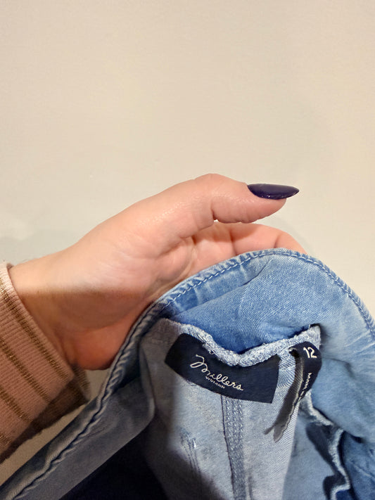 Millers Denim Bermuda Shorts Size 12