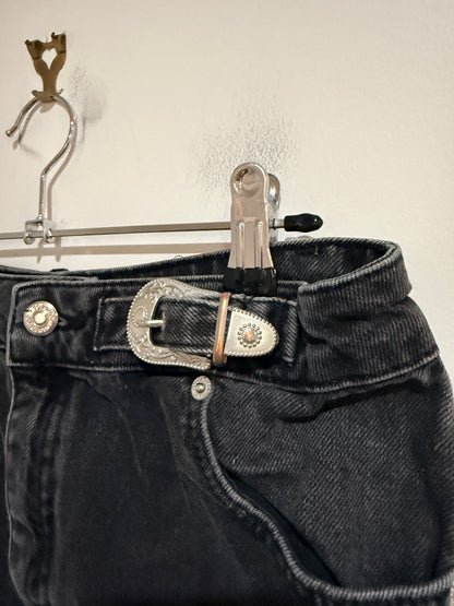 Brand Unknown Denim Mini Skirt Size 12