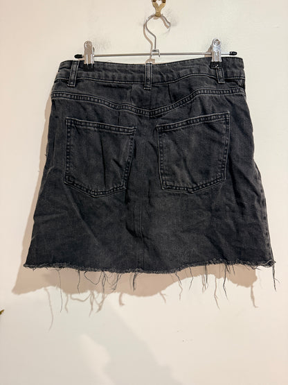 Brand Unknown Denim Mini Skirt Size 12
