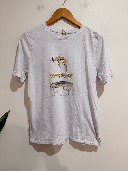 Senqu Graphic Print T-shirt Size L