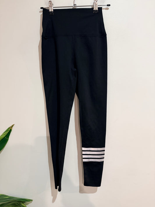 Brand Unknown High-rise Black Leggings Size M | Waist 52cm