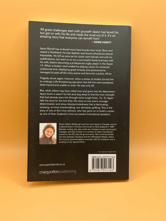 Try, Try Again by Jason Barrell with Elaine Weber McGough