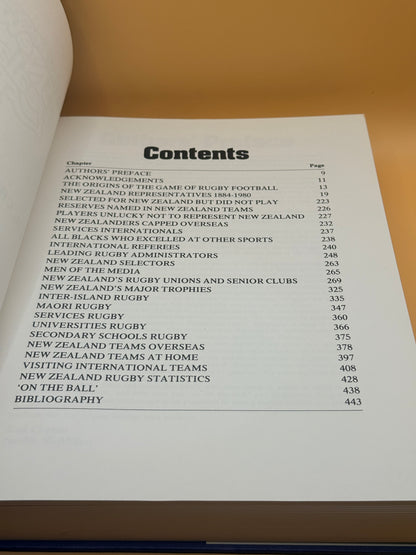 The Encyclopedia of New Zealand Rugby by R. H. Chester and N. A. C. McMillan (1981)