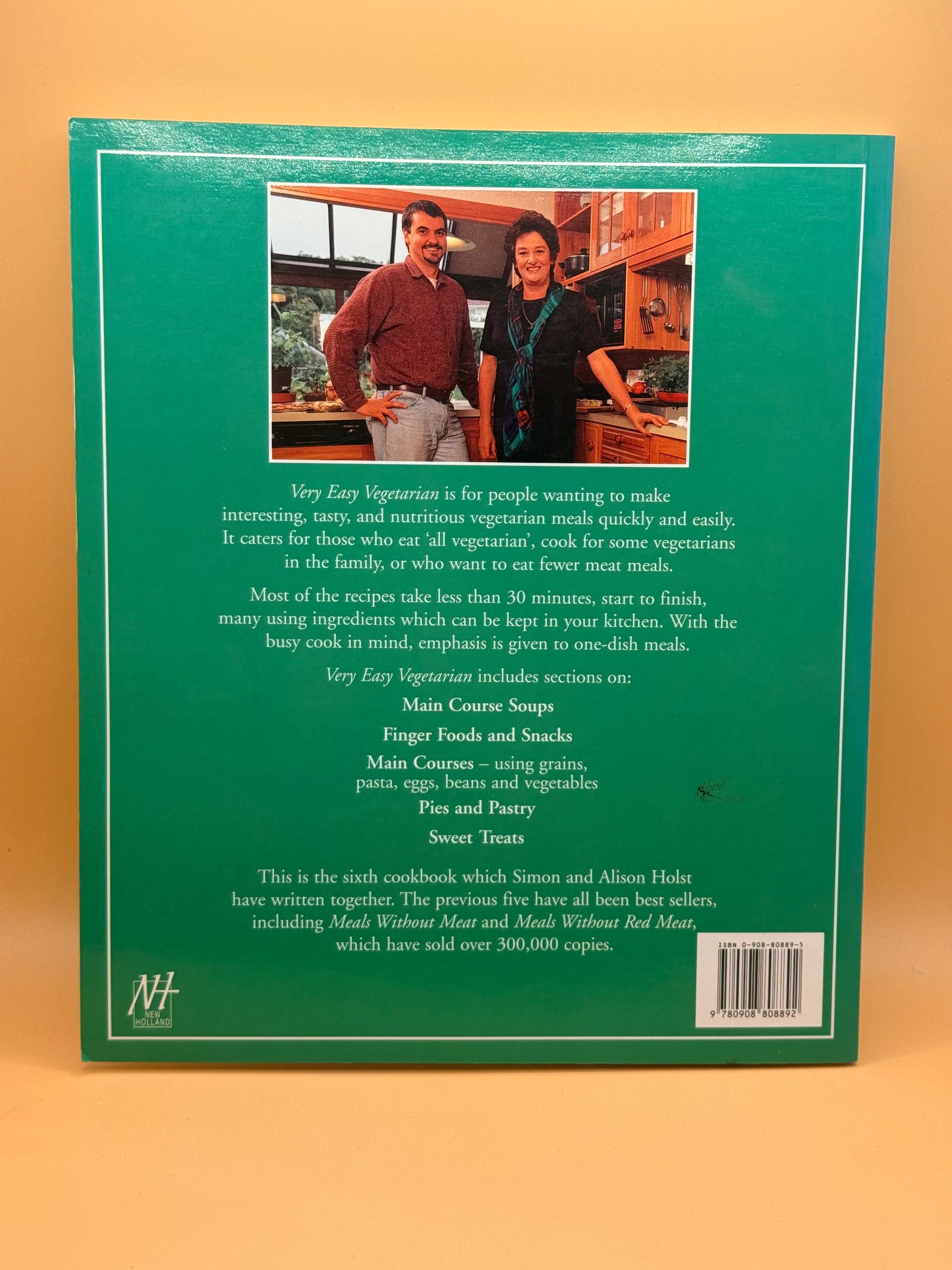 Very Easy Vegetarian Cookbook by Alison Holst and Simon Holst