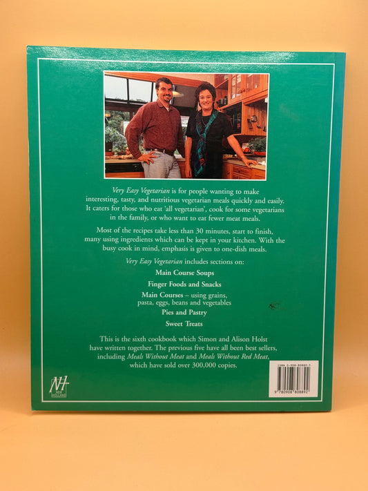 Very Easy Vegetarian Cookbook by Alison Holst and Simon Holst