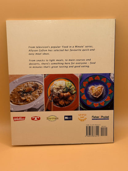 Food in a Minute by Allyson Gofton