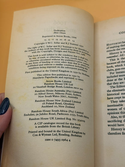 1066 and All That by W. C. Sellar and R. J. Yeatman