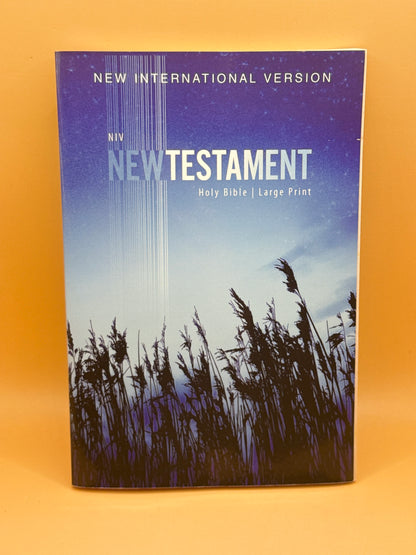 New International Version New Testament: Holy Bible Large Print by Anonymous