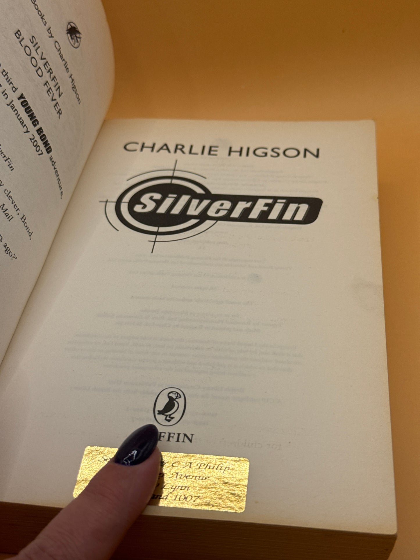 SilverFin by Charlie Higson