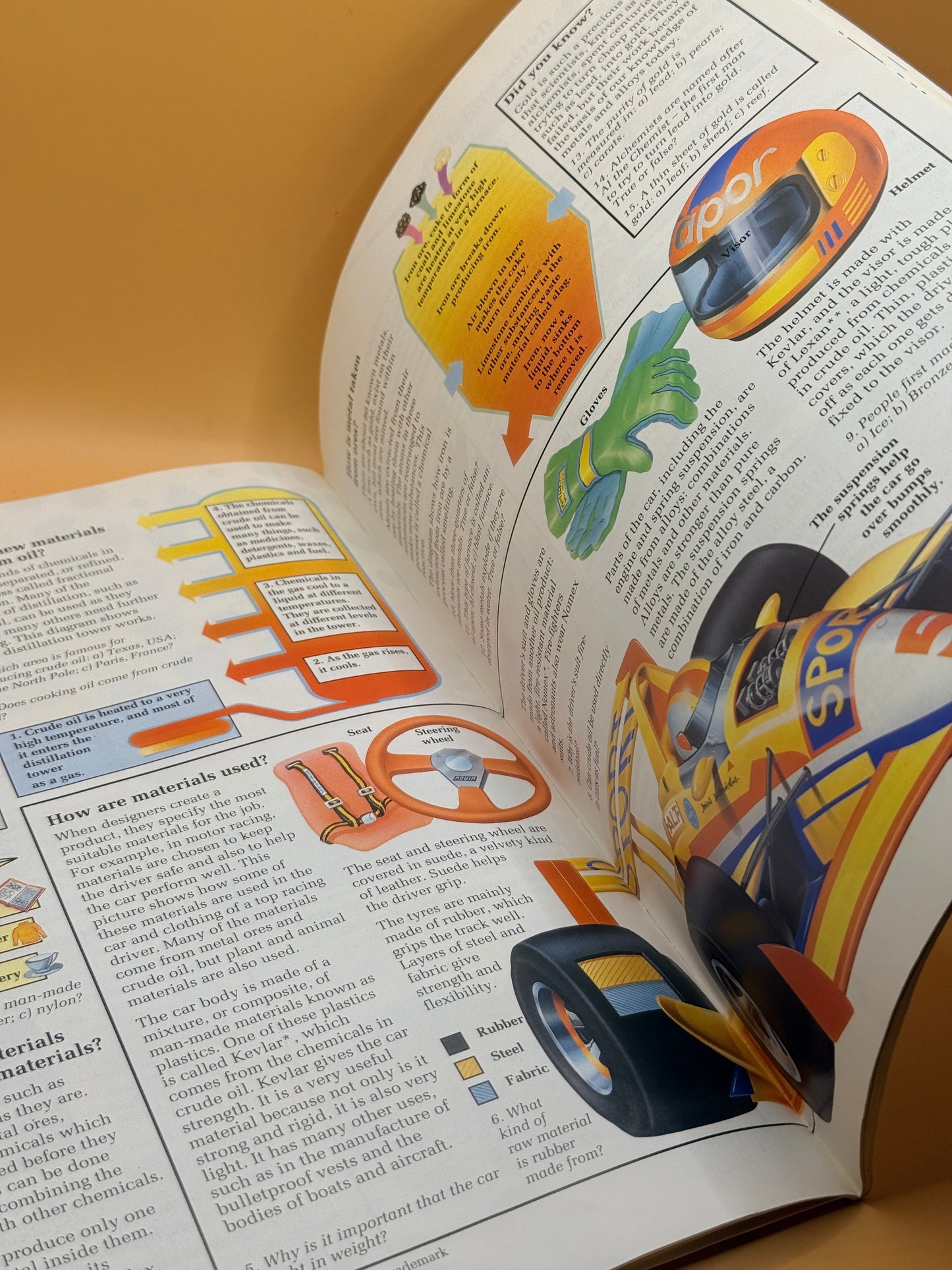 The Usborne Science Quizbook by Paul Dowswell and Marit Claridge