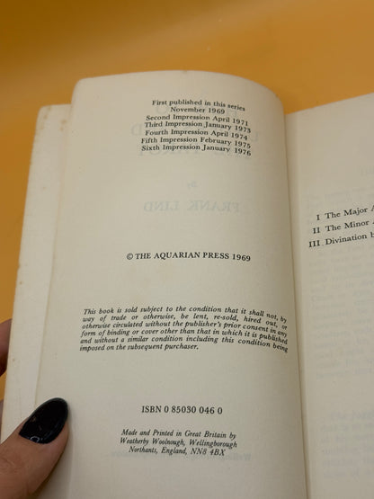 How to Understand the Tarot by Frank Lind (1976 printing)