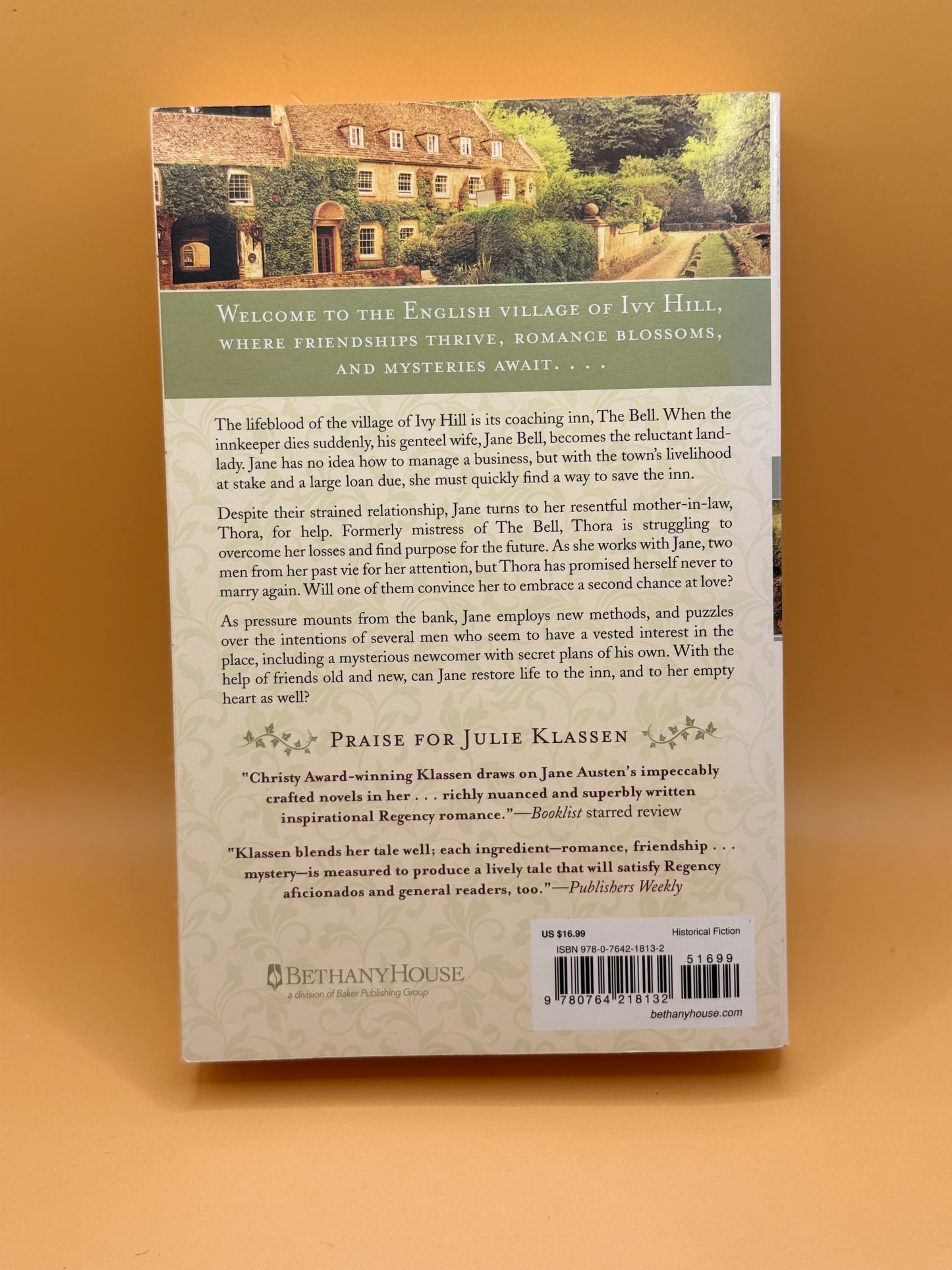 The Innkeeper of Ivy Hill by Julie Klassen