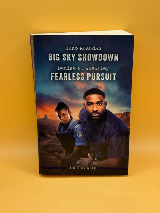 Mills & Boon: Big Sky Showdown by Juno Rushdan & Fearless Pursuit by Denise N. Wheatley
