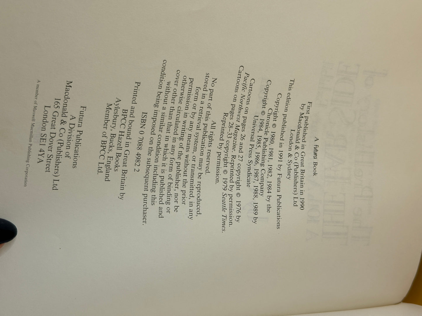 The PreHistory of The Far Side: A 10th Anniversary Exhibit by Gary Larson