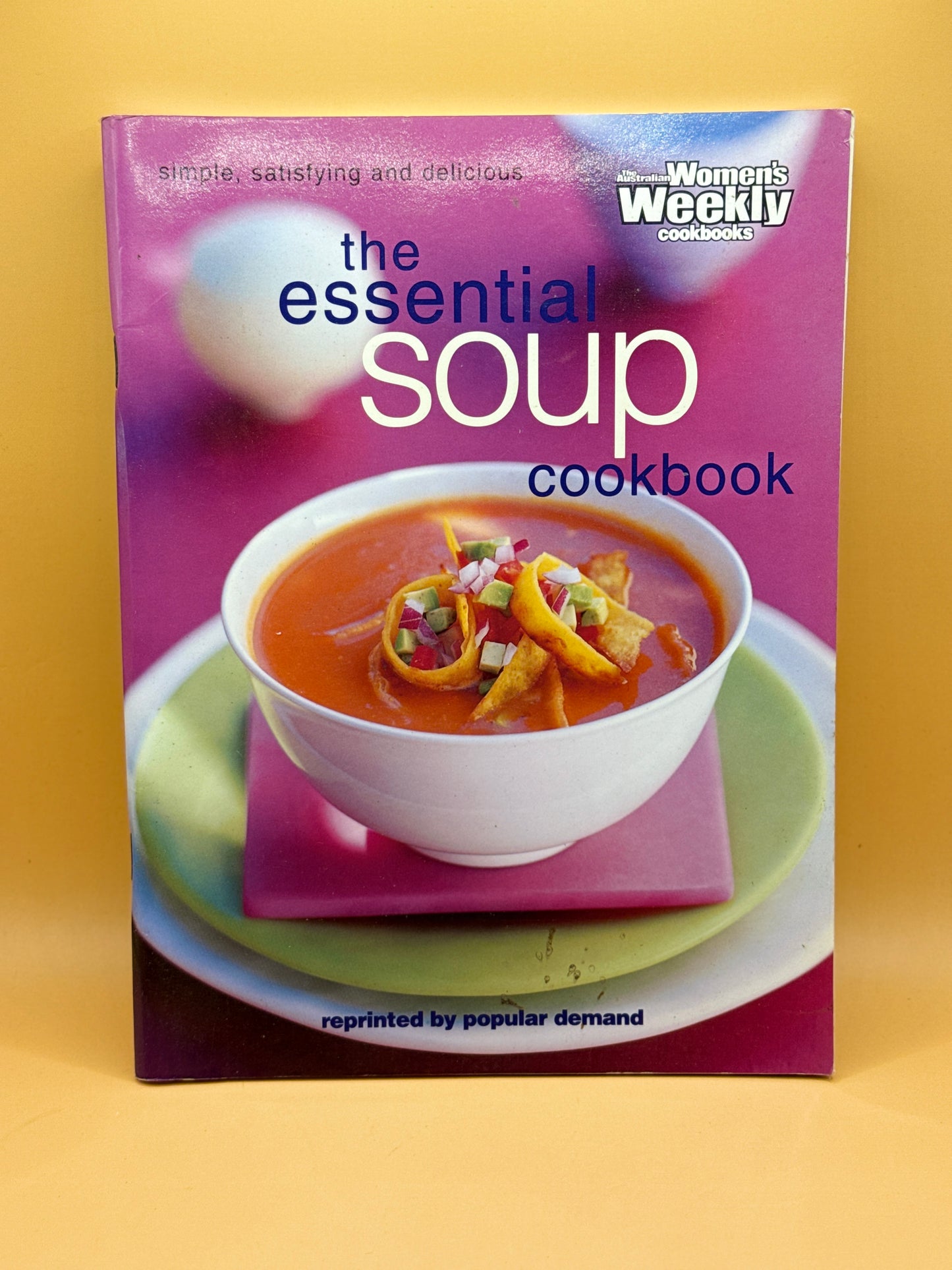 The Essential Soup Cookbook by The Australian Women's Weekly
