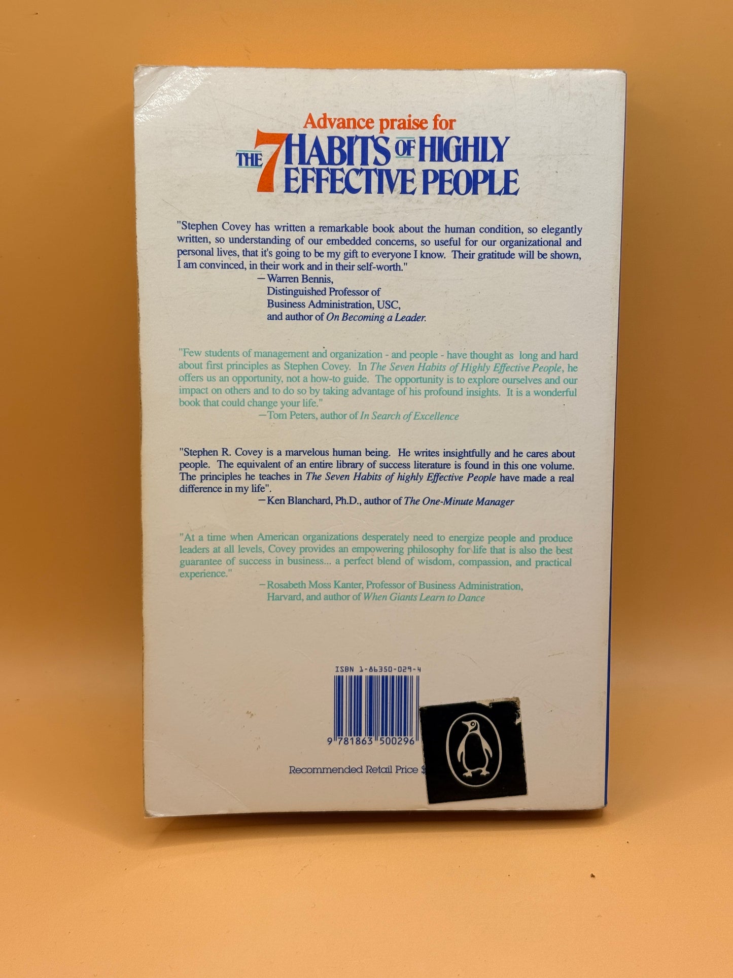 The 7 Habits of Highly Effective People by Stephen R. Covey