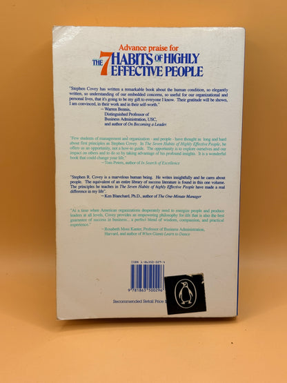 The 7 Habits of Highly Effective People by Stephen R. Covey