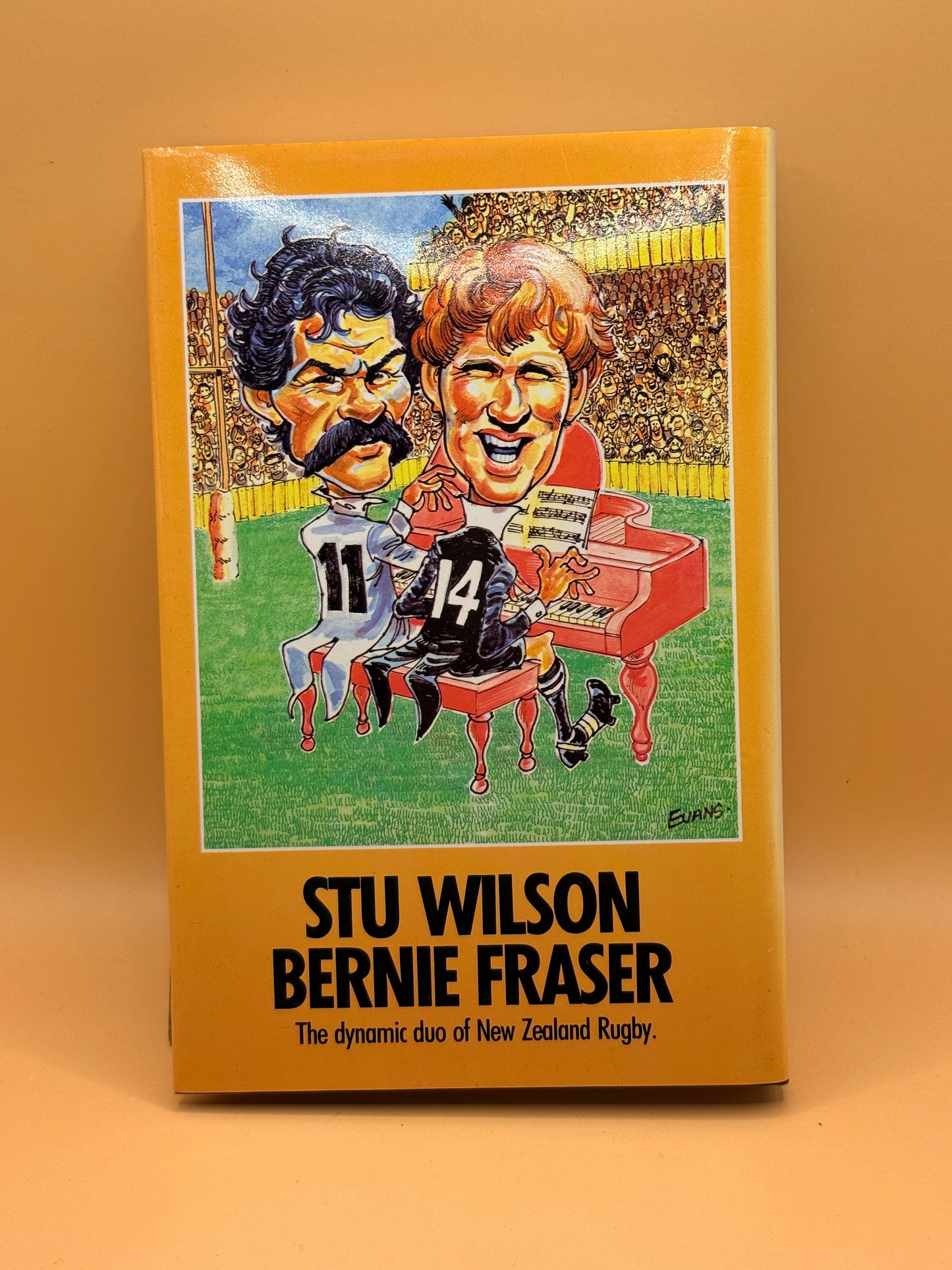 Ebony & Ivory: The Stu Wilson, Bernie Fraser Story by Alex Veysey *SIGNED BY STU & BERNIE*