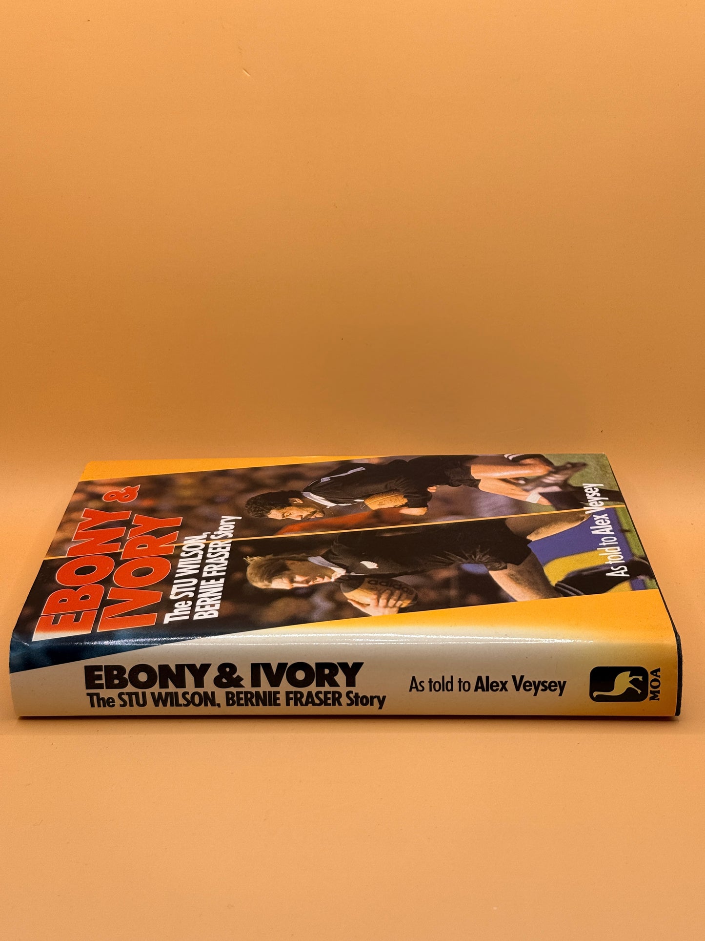 Ebony & Ivory: The Stu Wilson, Bernie Fraser Story by Alex Veysey *SIGNED BY STU & BERNIE*