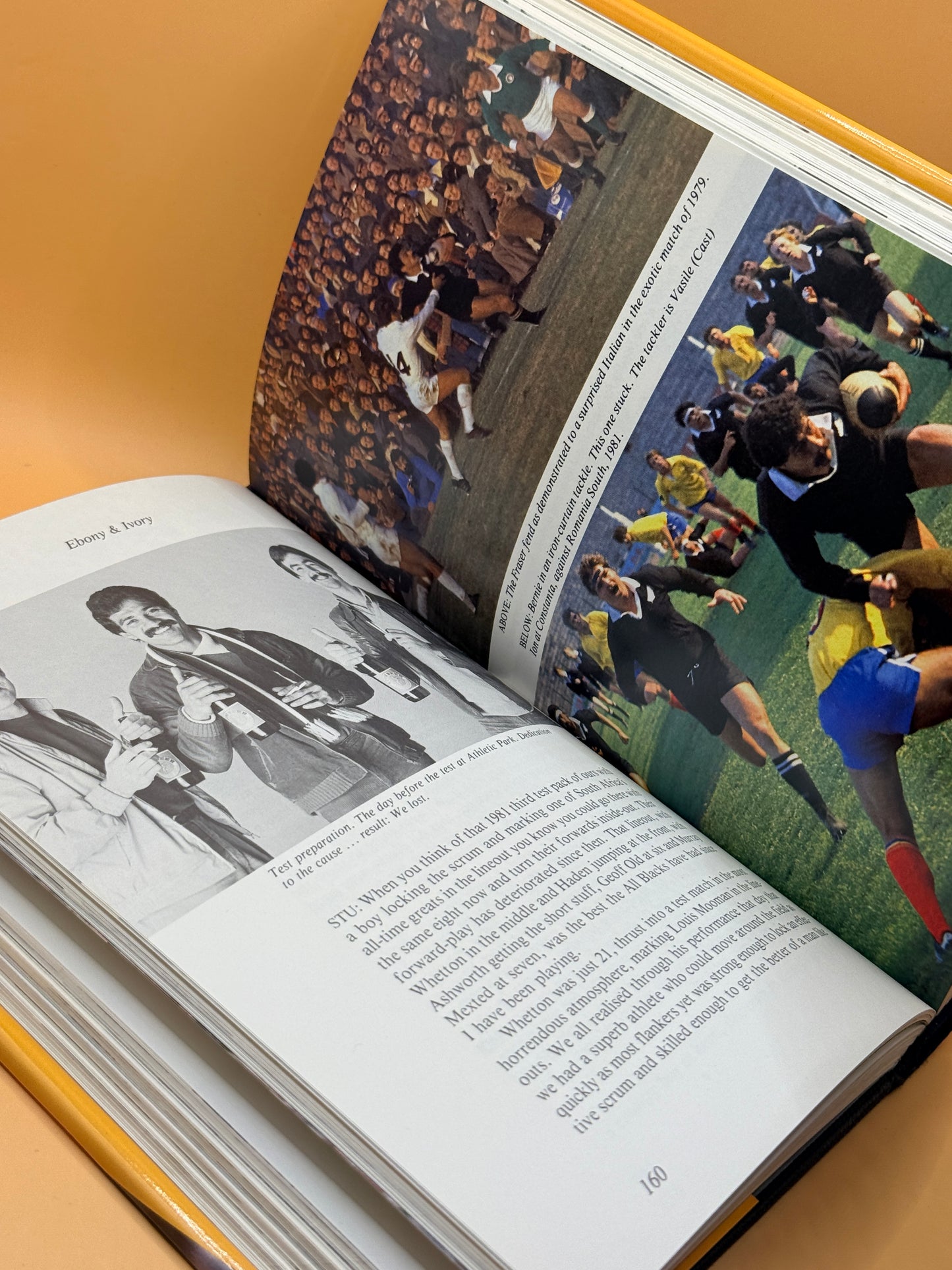Ebony & Ivory: The Stu Wilson, Bernie Fraser Story by Alex Veysey *SIGNED BY STU & BERNIE*