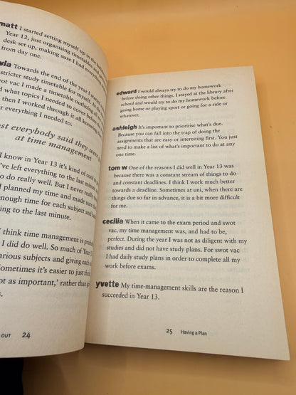 Max Your Marks: Tips from Top Students on How to Conquer Year 13 by Rowena Austin and Annie Hastwell with Dorothy Vinicombe