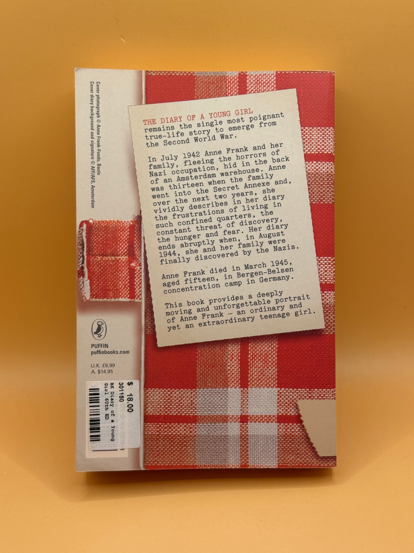 Anne Frank: The Diary of a Young Girl by Anne Frank