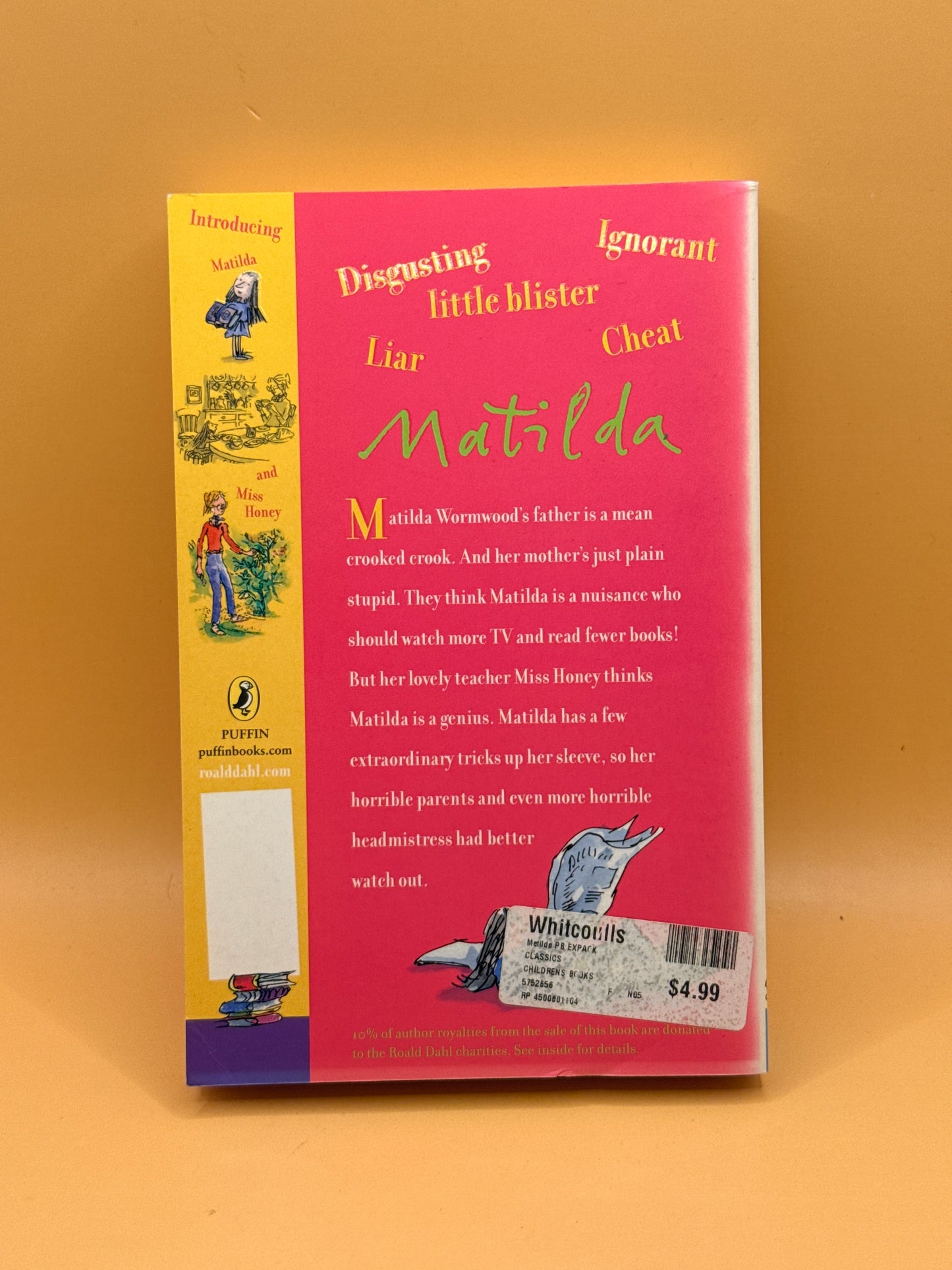 Matilda by Roald Dahl