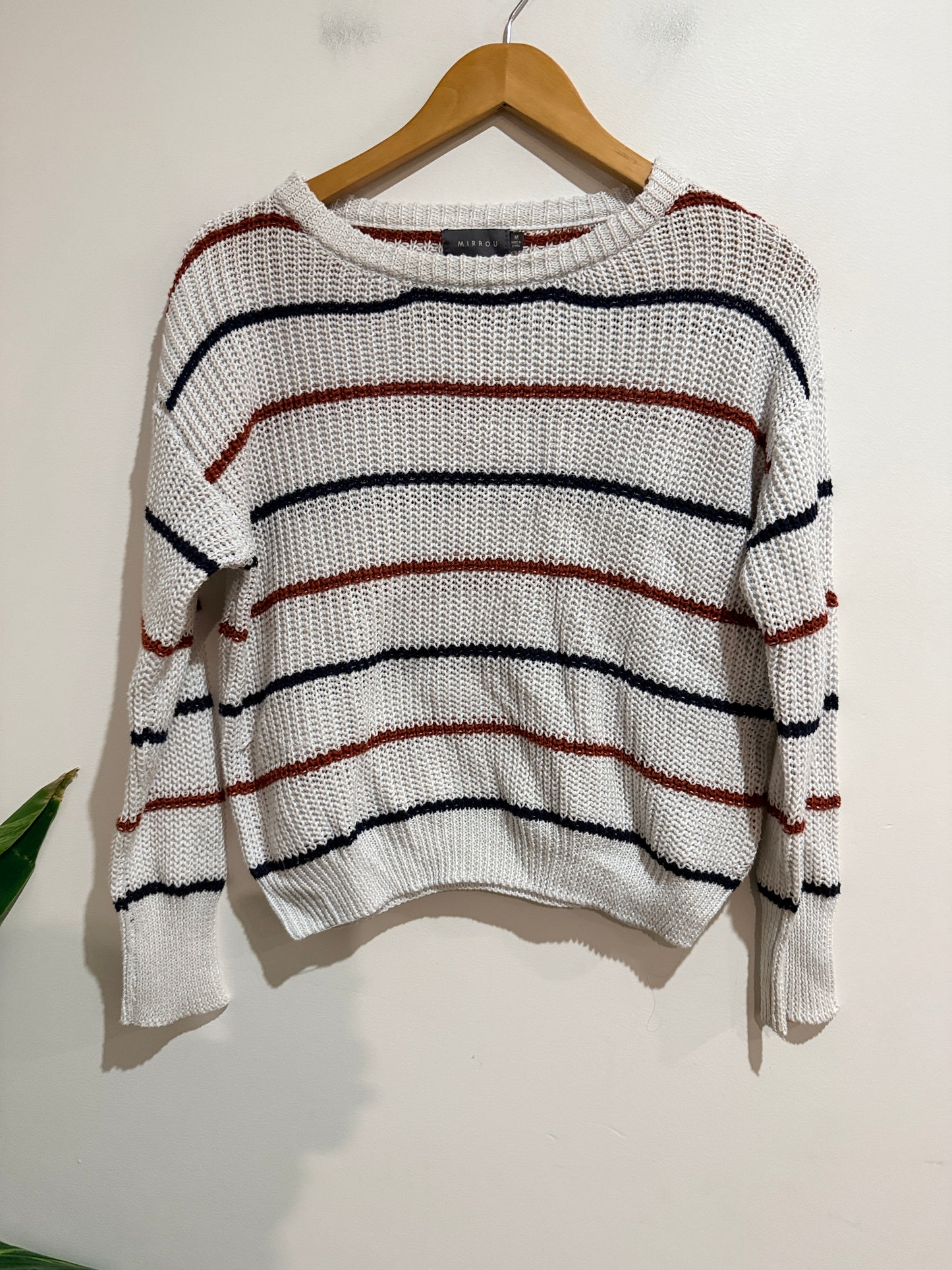 Mirrou Knit Sweater Size M