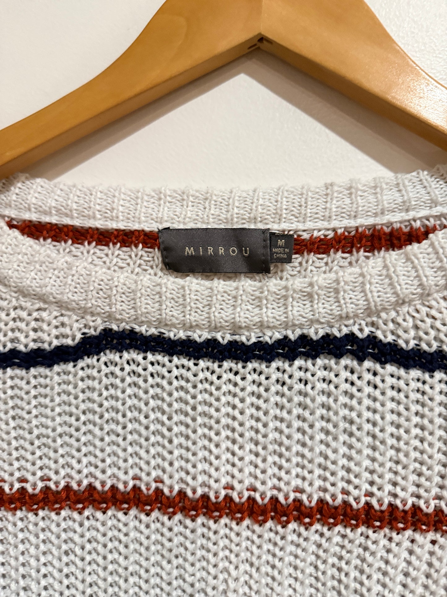 Mirrou Knit Sweater Size M