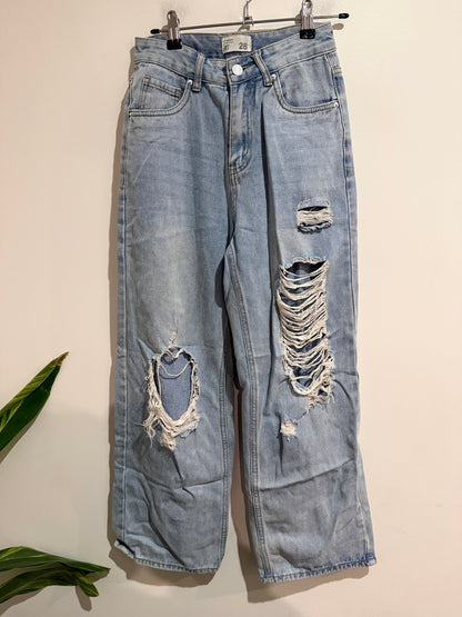 MRP Distressed Denim Jeans Size 28 | Waist 64cm